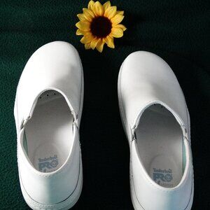 Timberland PRO White Work Clog Like New Cond Sz 8